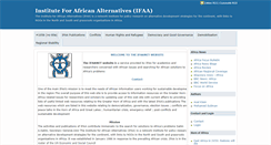 Desktop Screenshot of ifaanet.org